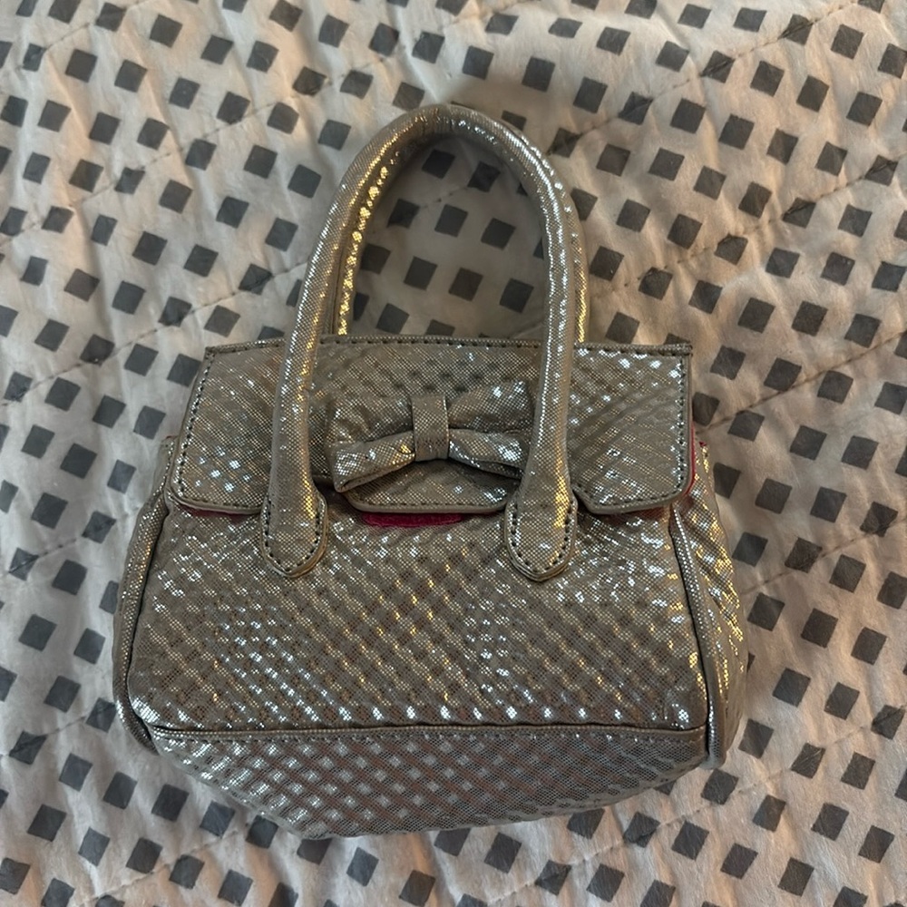 Mini Silver Purse